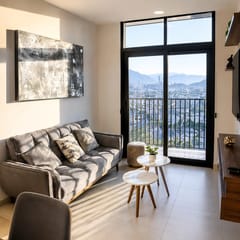 Parkfront Apartment w/Gym & BBQ Near Fundidora