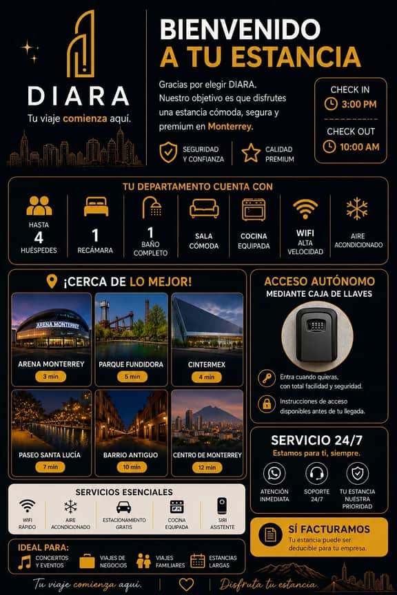 Condo Near Arena Monterrey w/ WiFi & A/C - Image 4