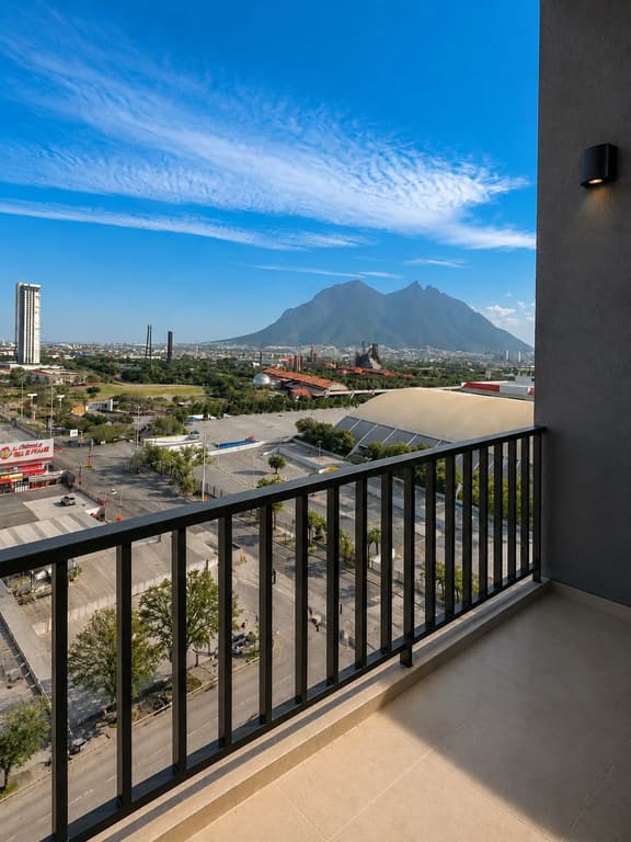 Balcony Views, Walk to Fundidora, Modern - Image 1