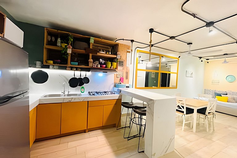 Acojedor Apt/Ac/11px/Wifi/Tv
