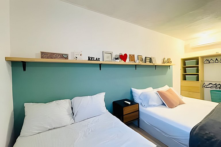 Acojedor Apt/Ac/11px/Wifi/Tv