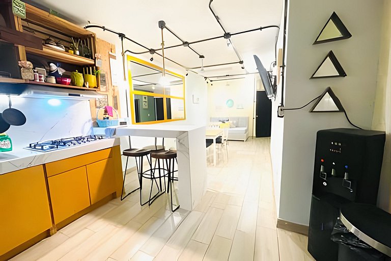 Acojedor Apt/Ac/11px/Wifi/Tv