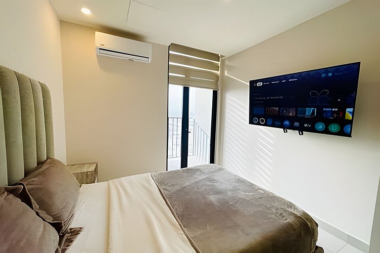Hermoso Apto/5Px/Ac/Wifi/Parking