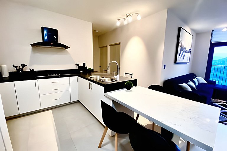 Majestuoso Apt/BBQ/Gym/Arena Mty/Wi-fi/Parking