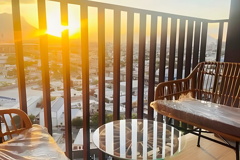 Majestuoso Apt/BBQ/Gym/Arena Mty/Wi-fi/Parking
