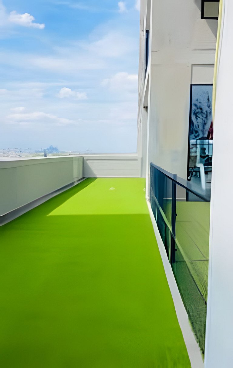 Hermoso Apto nuevo, BBQ, AC, Arena Mty, 2BR