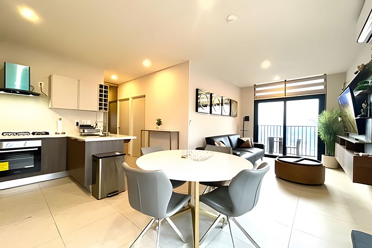 Majestuoso APT/Terraza/Gym/Parking/6PX/MTY