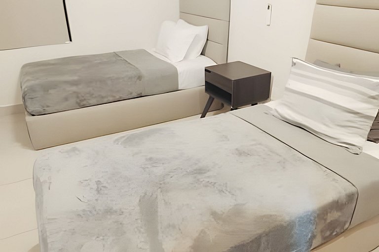 Belleza&Lujo/2Br/A. C/Gym/BBQ/Parking