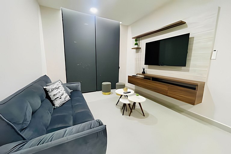 Belleza&Lujo/2Br/A. C/Gym/BBQ/Parking