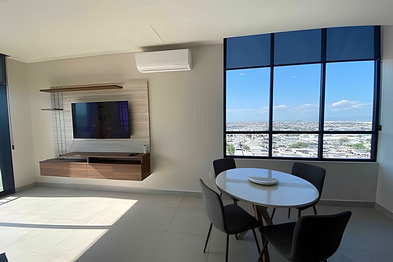 Belleza&Lujo/2Br/A. C/Gym/BBQ/Parking