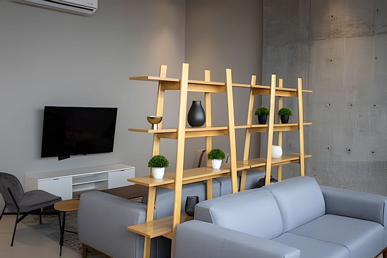 Belleza&Lujo/2Br/A. C/Gym/BBQ/Parking