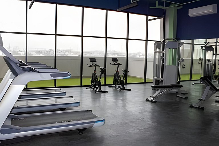 Belleza&Lujo/2Br/A. C/Gym/BBQ/Parking