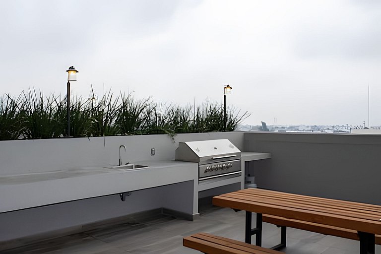 Belleza&Lujo/2Br/A. C/Gym/BBQ/Parking