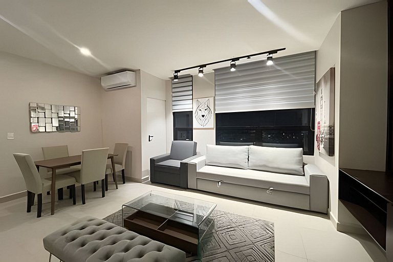 Sofisticado APT/Parking/Co-Work/Gym/BBQ/WiFi/MTY