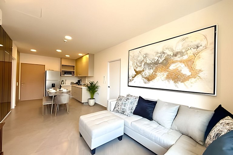 Lujo, vista y ubicación perfecta 2BR/5Px