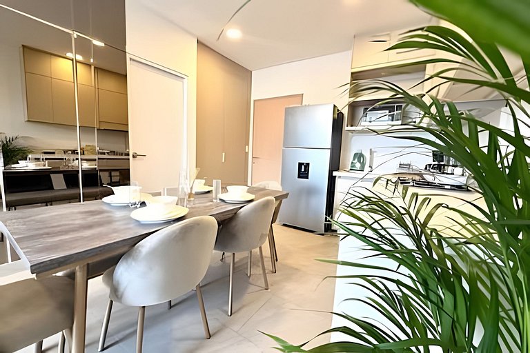 Lujo, vista y ubicación perfecta 2BR/5Px