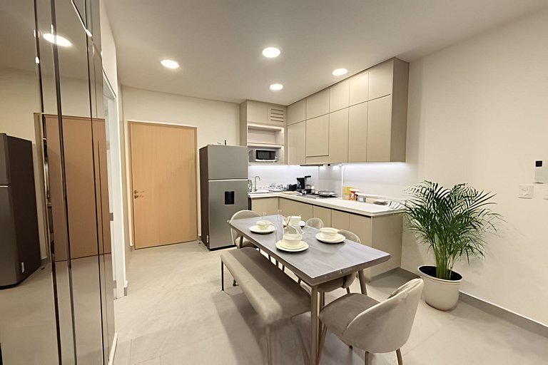 Lujo, vista y ubicación perfecta 2BR/5Px